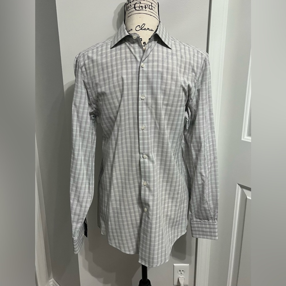 Van Heusen Studio Slim Fit Wrinkle Free Men’s Dress Shirt
